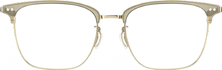 Chord - Rectangle Green Eyeglasses