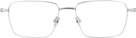 Slate - Rectangle Silver Eyeglasses