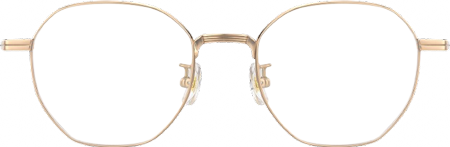 Grain - Geometric Gold Eyeglasses
