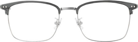 Dial - Browline Grey Eyeglasses