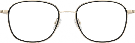 Static - Oval Gold Eyeglasses