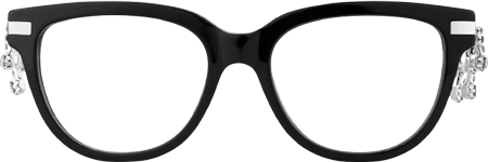 Reverie - Cat Eye Black Eyeglasses
