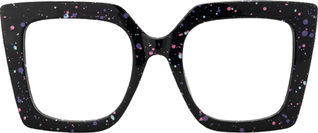 Adrienne - Square Multicolor Eyeglasses