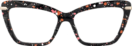 Annie - Rectangle Black Eyeglasses