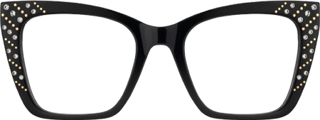 Glitz - Cat Eye Black Eyeglasses