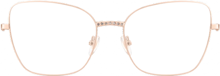 Meadow - Square Rose/Gold Eyeglasses