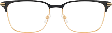Marshall Gold Rectangle Prescription Glasses | Zeelool