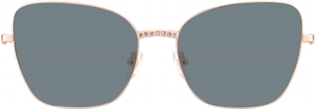 Meadow - Square Rose/Gold Sunglasses