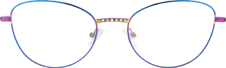 Starlette - Cat Eye Multicolor Eyeglasses