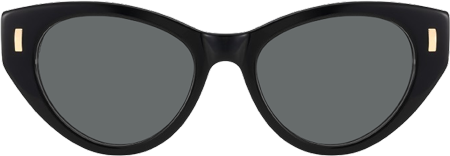 Azura Black Cat eye Polarized Sunglasses Online | Zeelool