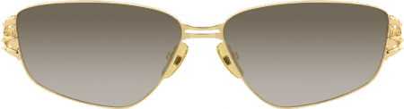 Spine - Geometric Gold Sunglasses