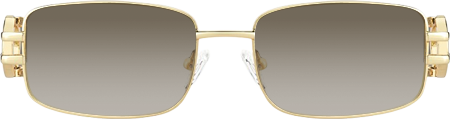 Aurae - Rectangle Gold Sunglasses
