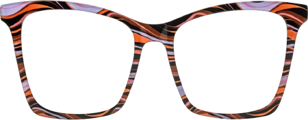 Kiersten - Butterfly Purple Eyeglasses