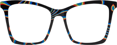 Kiersten - Butterfly Pattern Eyeglasses