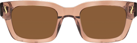 Wave - Cat Eye Brown Sunglasses