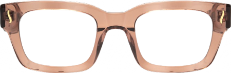 Wave - Cat Eye Brown Eyeglasses