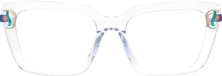 Nebula - Rectangle Transparent Eyeglasses