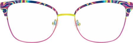 Fuzz - Butterfly Pattern Eyeglasses