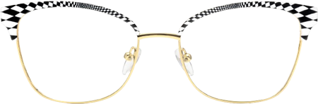Fuzz - Butterfly Pattern Eyeglasses