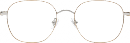 Luxe - Round Gold Eyeglasses