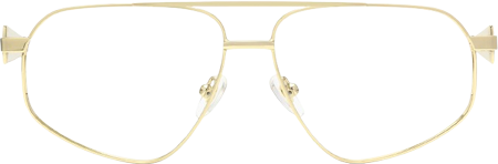 Trance - Aviator Gold Eyeglasses