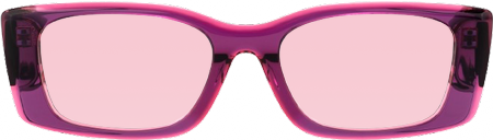 Horizon - Rectangle Purple Sunglasses