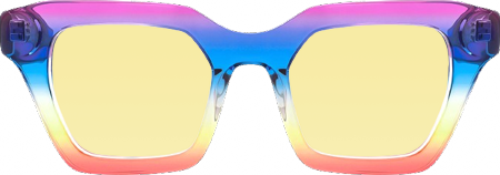 Haldis - Square Multicolor Sunglasses