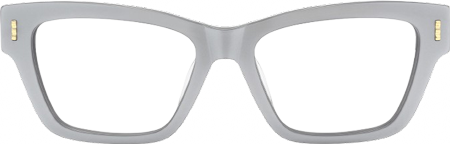 Surreal - Rectangle Gray Eyeglasses