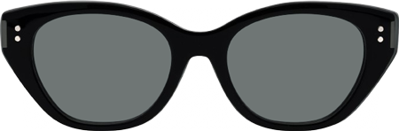 Cicely - Black Cat Eye Sunglasses