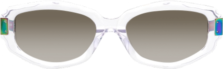 Spire - Geometric Transparent Sunglasses
