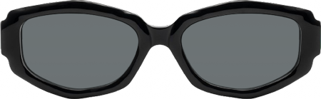 Spire - Geometric Black Sunglasses