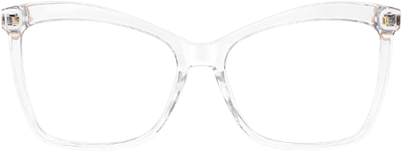 Libby Crystal Clear Distinctive Full-Frame Glasses