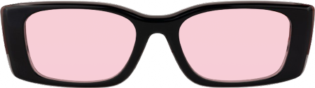 Horizon - Rectangle Black Sunglasses