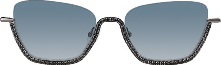 Viva - Cat Eye Black Sunglasses