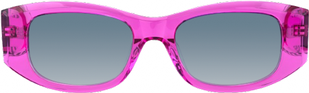 Banksy - Rectangle Purple Sunglasses