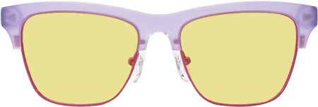 Polka - Square Purple Sunglasses