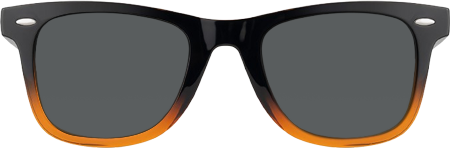 Nadia - Rectangle Two-tone Sunglasses