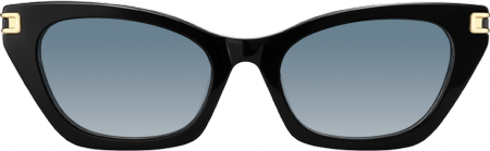 Siren - Cat Eye Black Sunglasses