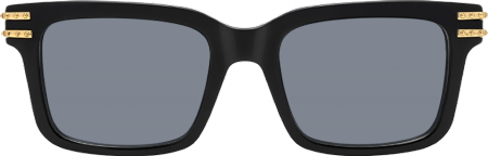 Anansi - Black Rectangle Sunglasses