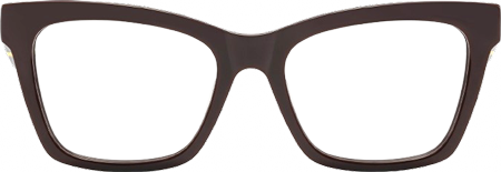 Vibranium - Rectangle Brown Eyeglasses