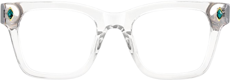Adinkra - Square Transparent Eyeglasses
