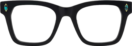 Adinkra - Square Black Eyeglasses