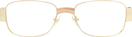 Nyame - Rectangle Gold Eyeglasses