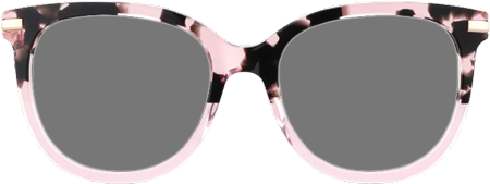 Mailyn Pink Tortoise Round Polarized Sunglasses for Driving | ZEELOOL