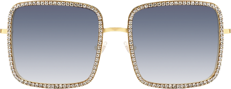 Kafele - Square Gold Sunglasses