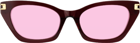 Siren - Cat Eye Red Sunglasses