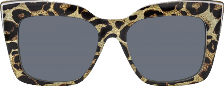 Reina - Square Animal Sunglasses