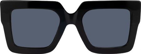 Charisse - Square Black Sunglasses