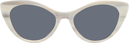 Naira - Cat Eye White Prescription Sunglasses