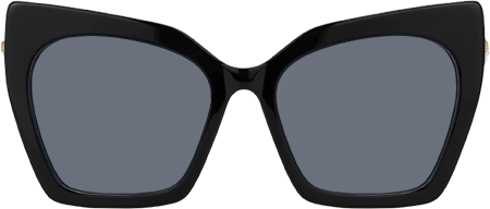 Feliciana - Cat Eye Black Sunglasses